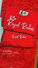 Load image into Gallery viewer, Royal Riches Tee/Short Set
