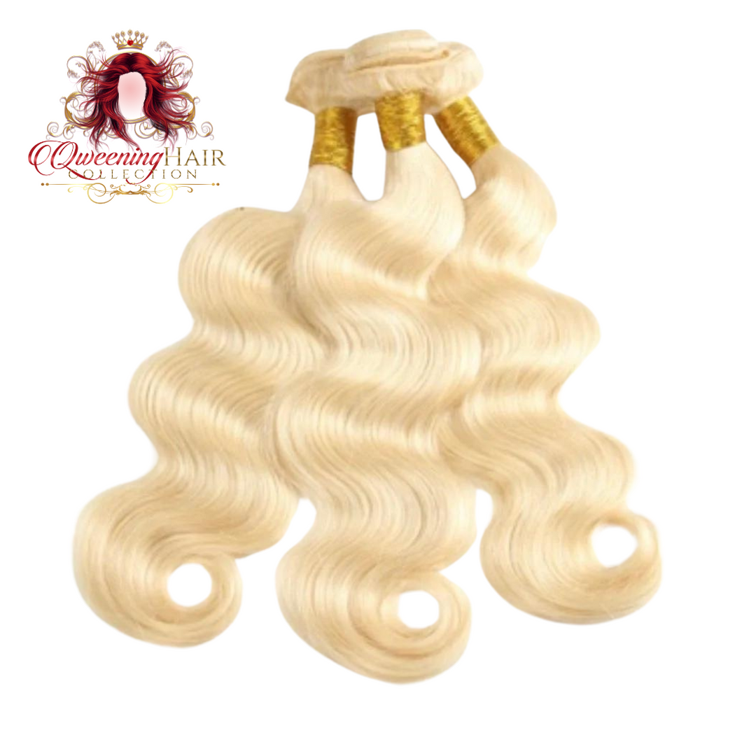 Qweening 613 Blonde Body Wave Bundle Deals